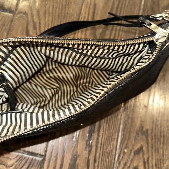 Kate Spade Classic Black Pebbled Shoulder Bag - Picture 5 of 11